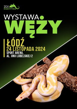 Wystawa węży - Łódź