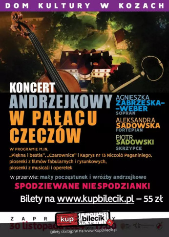 Kozy Wydarzenie Koncert "Koncert andrzejkowy"