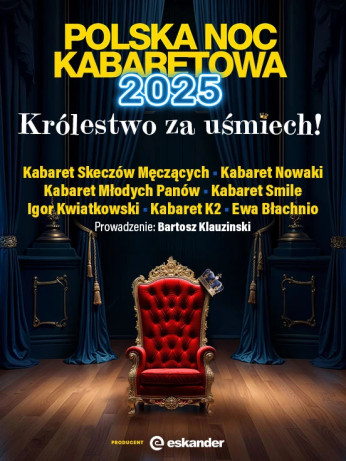 Bielsko-Biała Wydarzenie Kabaret Polska Noc Kabaretowa 2025