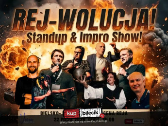 Bielsko-Biała Wydarzenie Stand-up Polacy nie gęsi, swój humor mają!