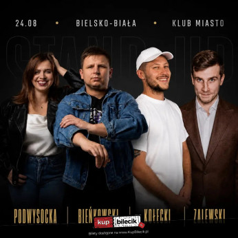 Bielsko-Biała Wydarzenie Stand-up Stand-up: Zalewski x Kołecki x Bieńkowski x Podwysocka | Bielsko-Biała