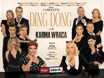 Bielsko-Biała Wydarzenie Spektakl DING DONG czyli KARMA WRACA - farsa małżeńska z rewanżem!