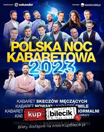 Bielsko-Biała Wydarzenie Kabaret Polska Noc Kabaretowa 2023